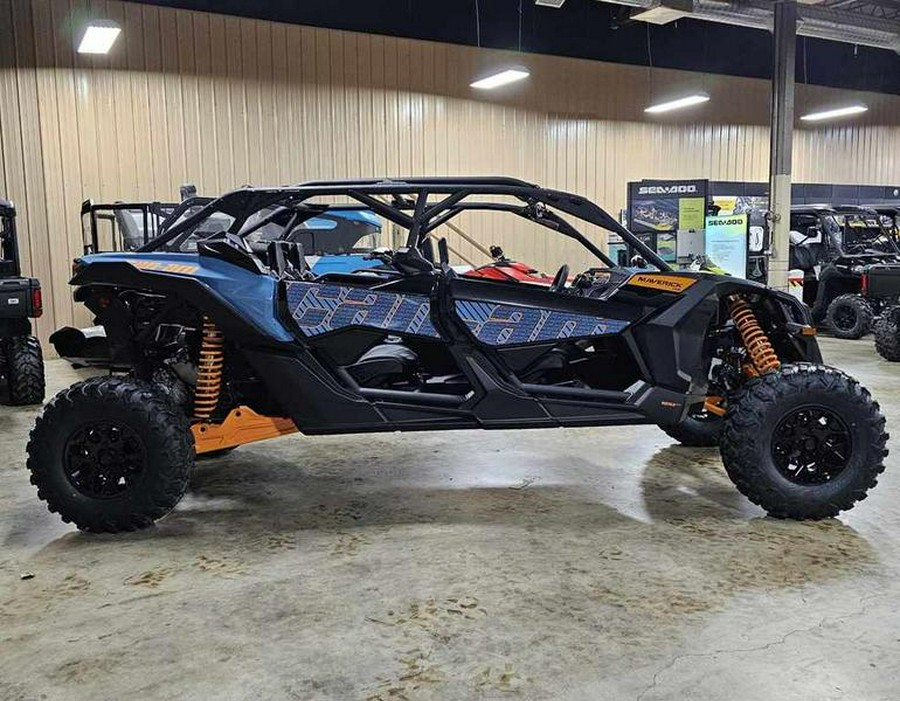 2025 Can-Am® Maverick X3 MAX RS Turbo Scandi Blue & Orange Crush