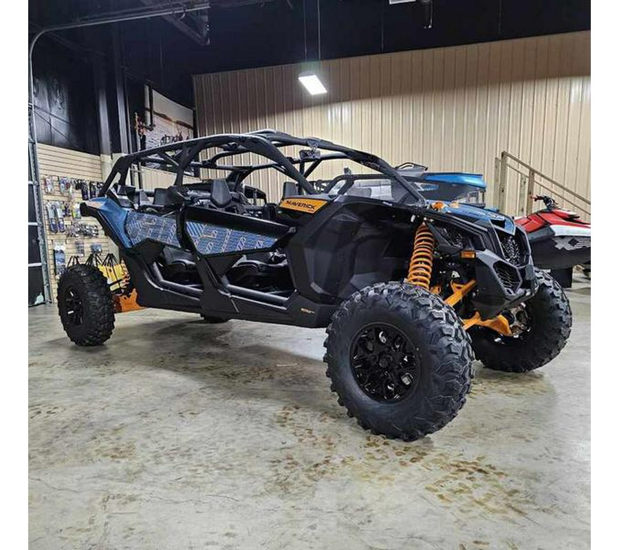 2025 Can-Am® Maverick X3 MAX RS Turbo Scandi Blue & Orange Crush