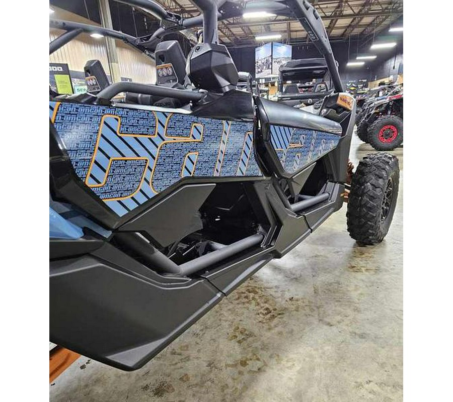 2025 Can-Am® Maverick X3 MAX RS Turbo Scandi Blue & Orange Crush