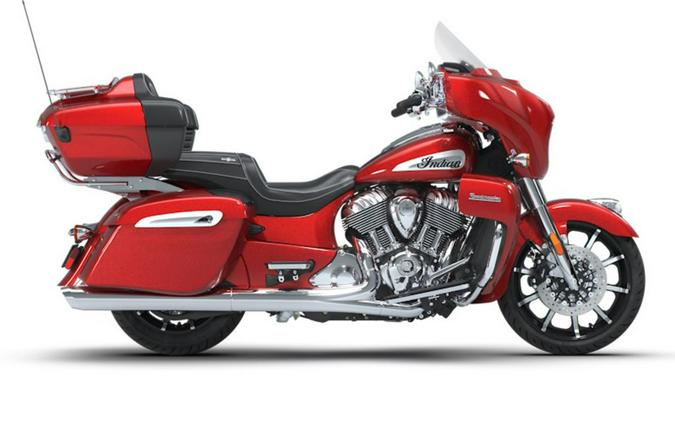 2026 Indian Motorcycle Roadmaster Limited with Powerband Audio Sunset Red Metallic
