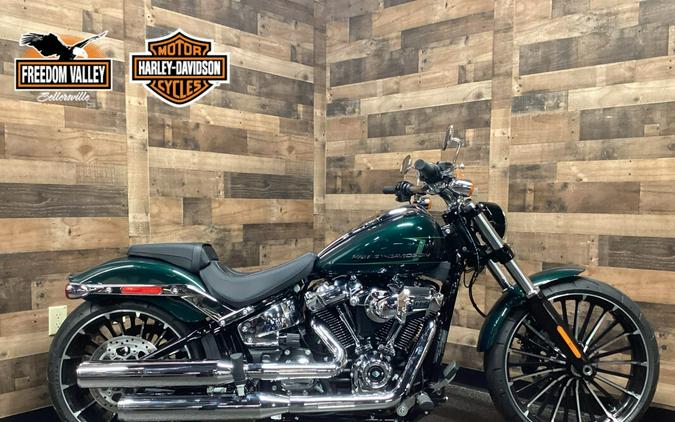 2024 Harley-Davidson Breakout 117 Alpine Green FXBR