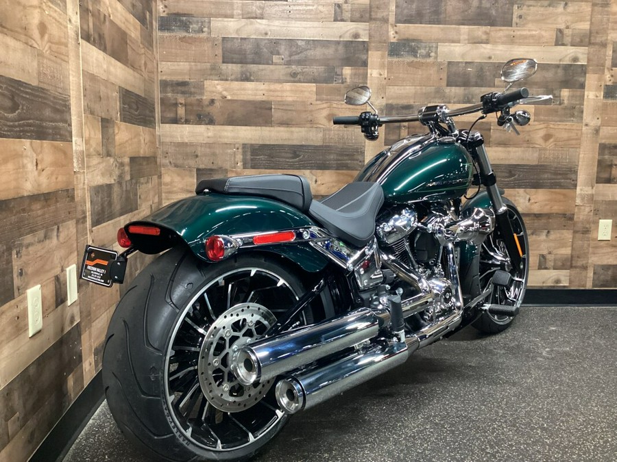 2024 Harley-Davidson Breakout 117 Alpine Green FXBR