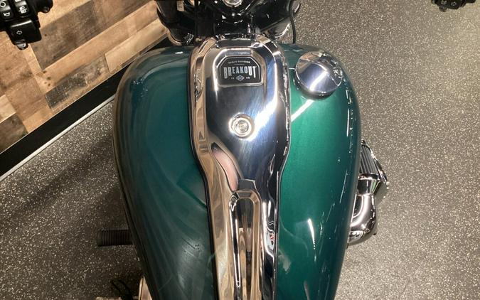 2024 Harley-Davidson Breakout 117 Alpine Green FXBR