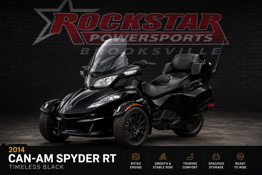 2014 CAN-AM SPYDER RT TIMELESS BLACK
