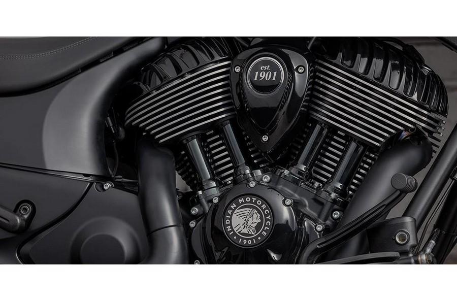 2022 Indian Motorcycle SPRINGFIELD DARK HORSE, BLACK SMOKE, 49ST Dark Horse®