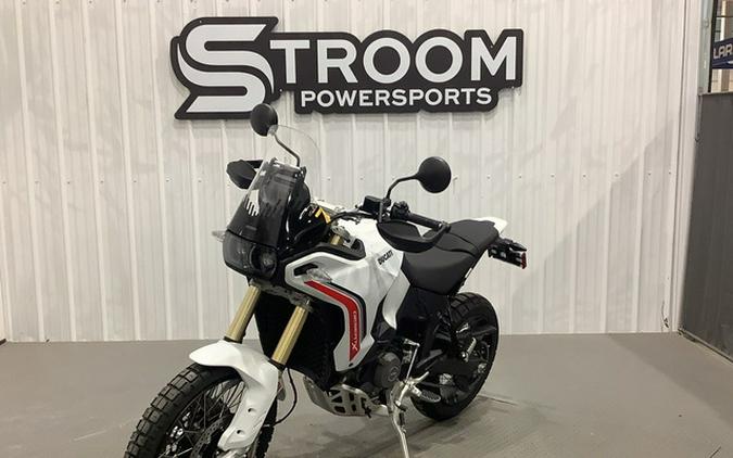 2026 Ducati DesertX V2 Matte Star White Silk