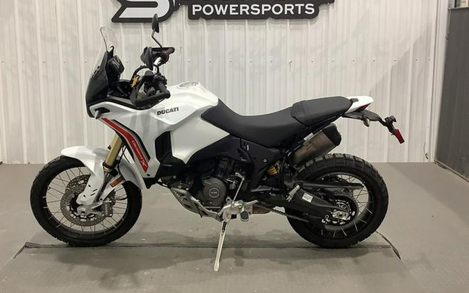 2026 Ducati DesertX V2 Matte Star White Silk