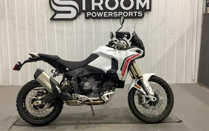 2026 Ducati DesertX V2 Matte Star White Silk