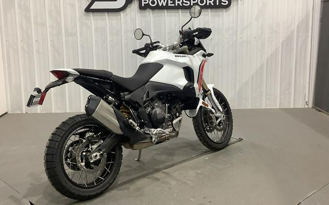 2026 Ducati DesertX V2 Matte Star White Silk