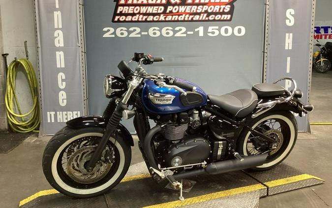 2020 Triumph Bonneville Speedmaster Cobalt Blue/Jet Black