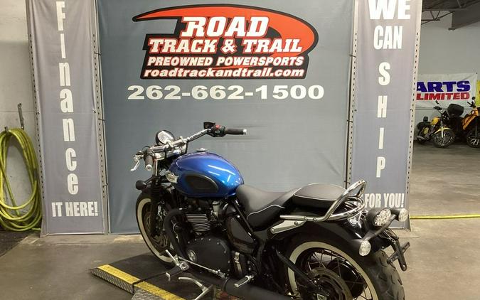 2020 Triumph Bonneville Speedmaster Cobalt Blue/Jet Black