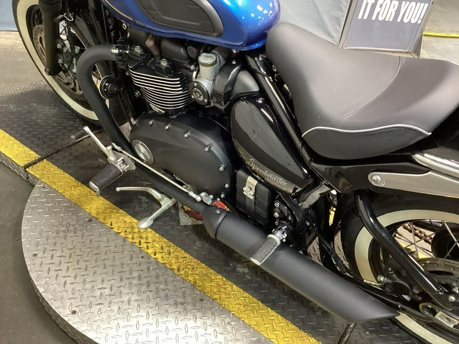 2020 Triumph Bonneville Speedmaster Cobalt Blue/Jet Black