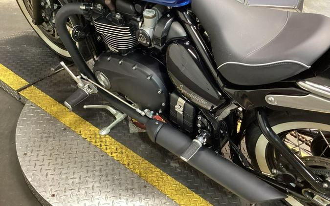 2020 Triumph Bonneville Speedmaster Cobalt Blue/Jet Black