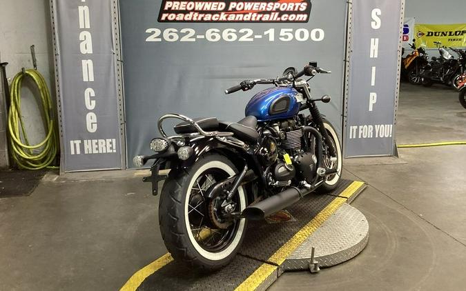 2020 Triumph Bonneville Speedmaster Cobalt Blue/Jet Black