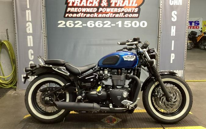 2020 Triumph Bonneville Speedmaster Cobalt Blue/Jet Black