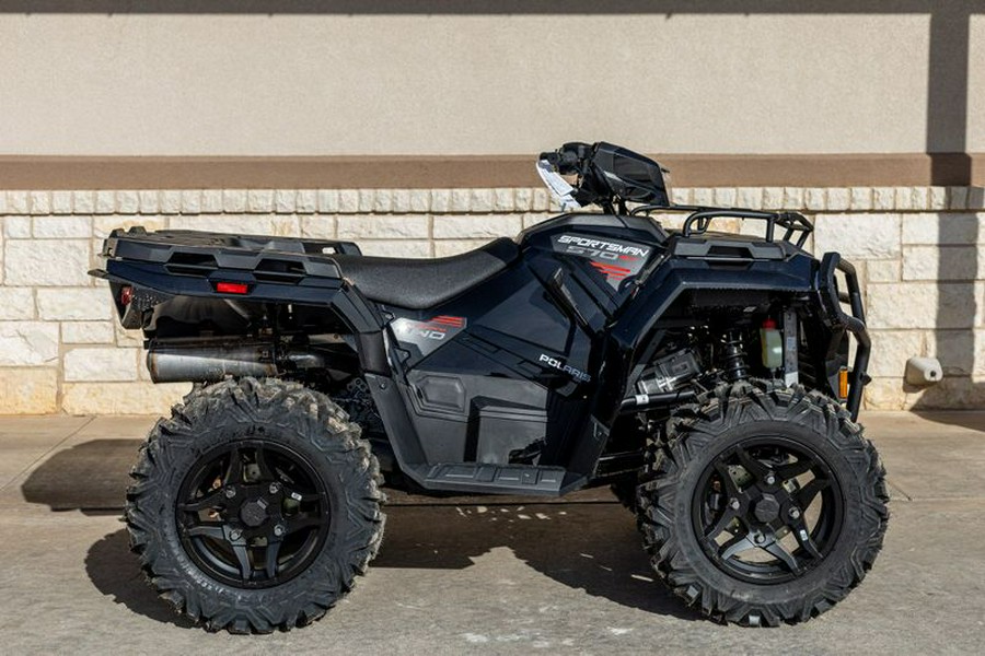 New 2024 POLARIS SPORTSMAN 570 TRAIL ONYX BLACK