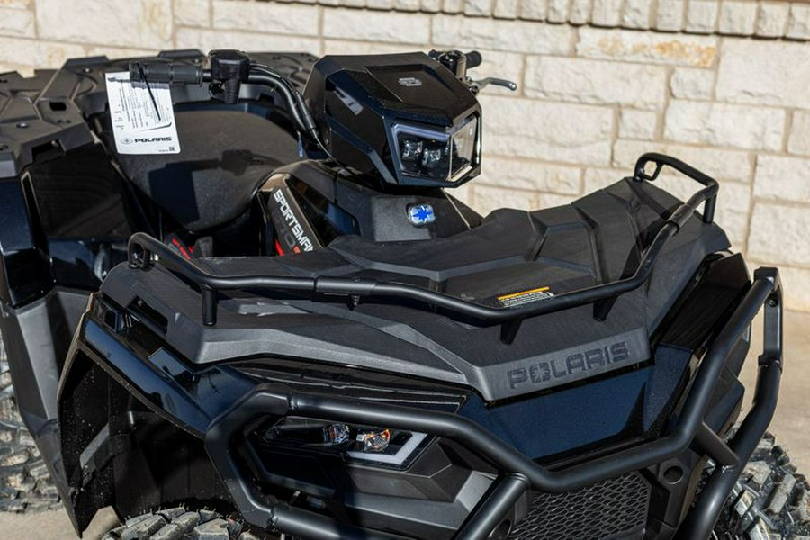 New 2024 POLARIS SPORTSMAN 570 TRAIL ONYX BLACK