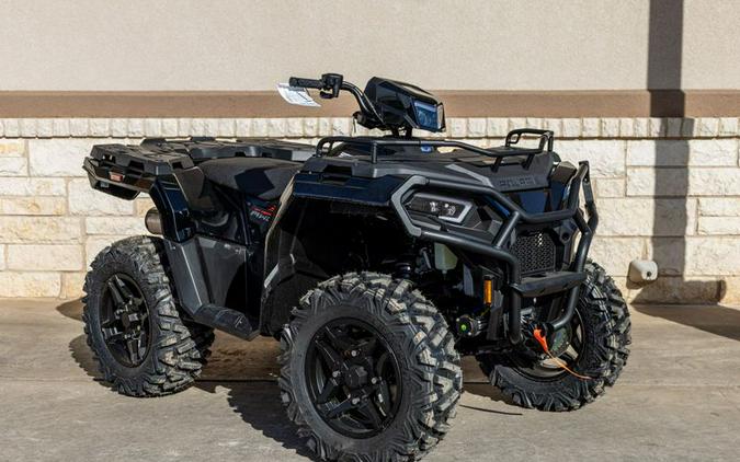 New 2024 POLARIS SPORTSMAN 570 TRAIL ONYX BLACK