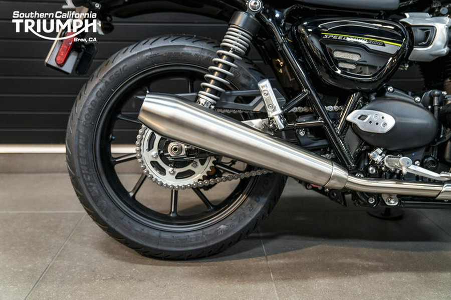 2023 Triumph Speed Twin 900 Matte Silver Ice