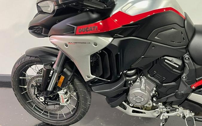 2023 Ducati Multistrada V4 Rally Brushed Aluminum & Matte Blac