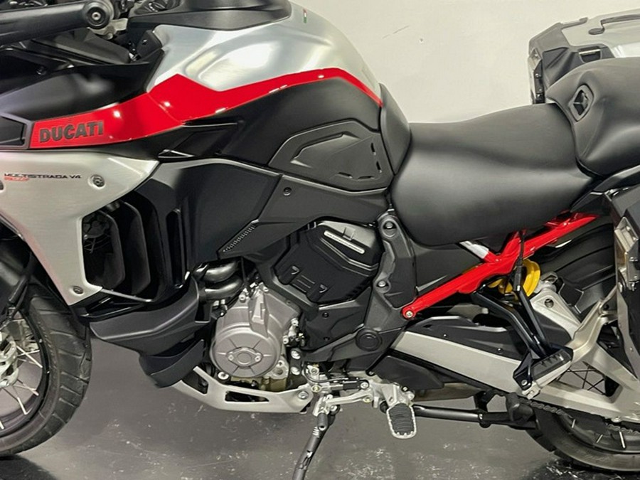 2023 Ducati Multistrada V4 Rally Brushed Aluminum & Matte Blac