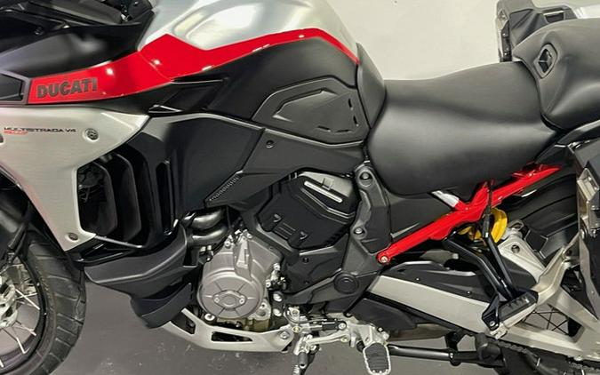 2023 Ducati Multistrada V4 Rally Brushed Aluminum & Matte Blac