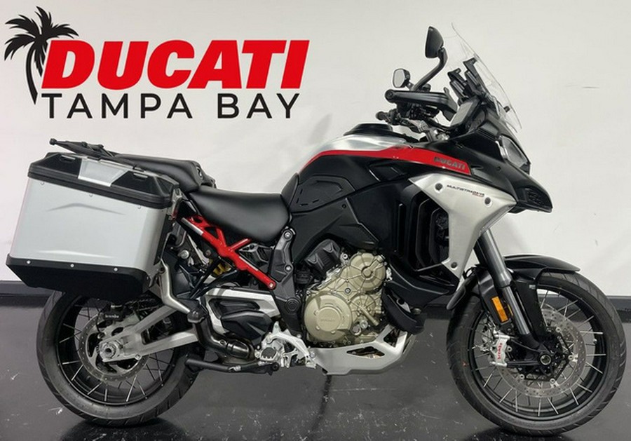 2023 Ducati Multistrada V4 Rally Brushed Aluminum & Matte Blac