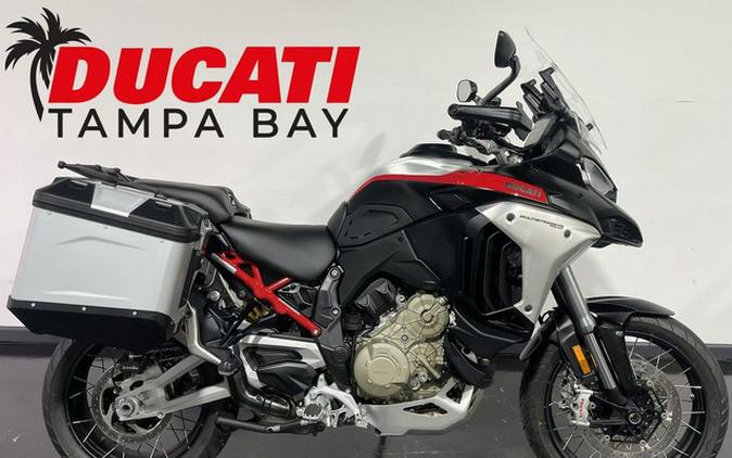 2023 Ducati Multistrada V4 Rally Brushed Aluminum & Matte Blac