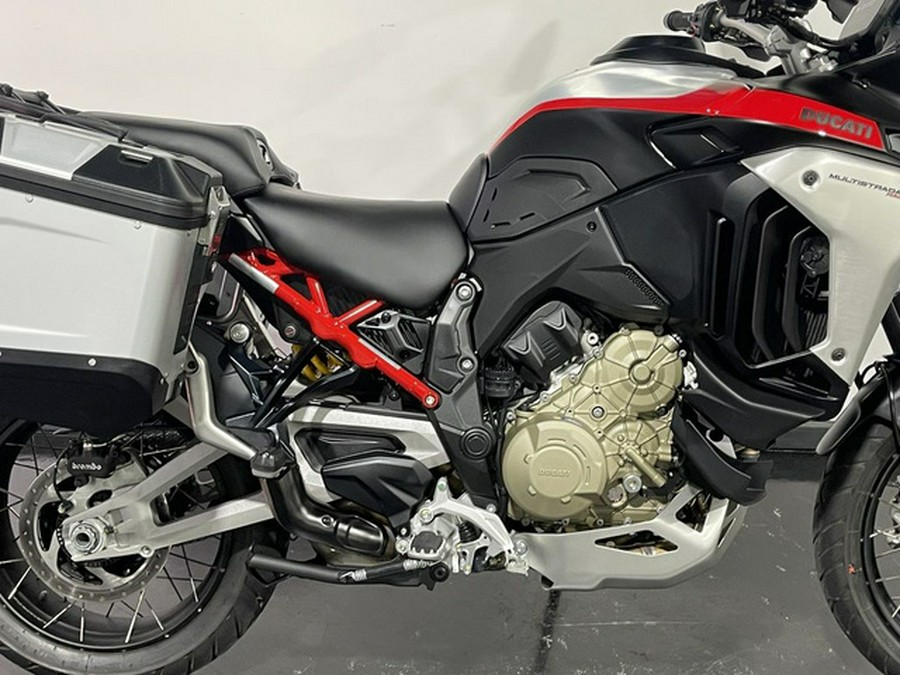 2023 Ducati Multistrada V4 Rally Brushed Aluminum & Matte Blac