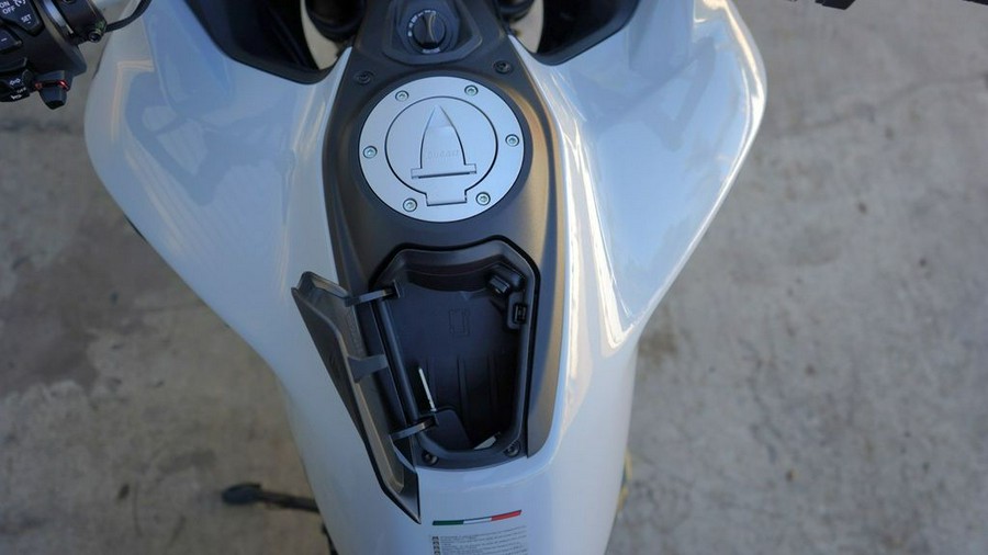 2023 Ducati Multistrada V4S Iceberg White - Spoked Wheels