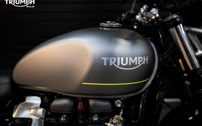 2023 Triumph Speed Twin 900 Matte Silver Ice