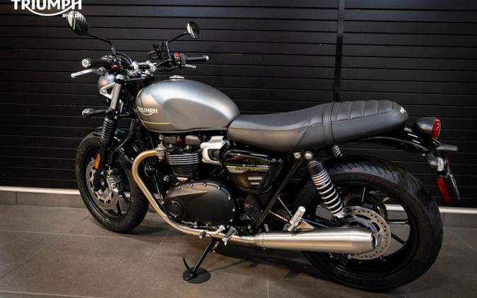 2023 Triumph Speed Twin 900 Matte Silver Ice