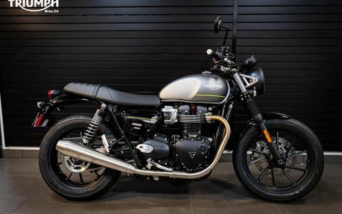 2023 Triumph Speed Twin 900 Matte Silver Ice