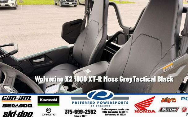 2026 Yamaha Wolverine X2 1000 XT-R Moss Grey/Tactical Black