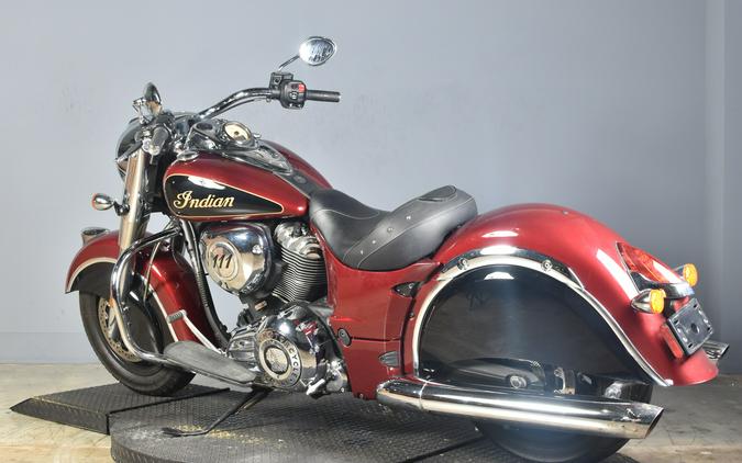 2017 Indian Motorcycle Chief Classic Burgundy Metallic Over Thunder Black