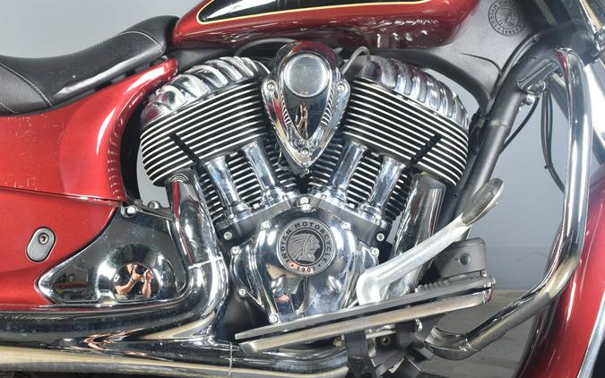 2017 Indian Motorcycle Chief Classic Burgundy Metallic Over Thunder Black