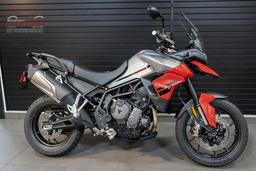 2023 Triumph Tiger 850 Sport Graphite Diablo Red