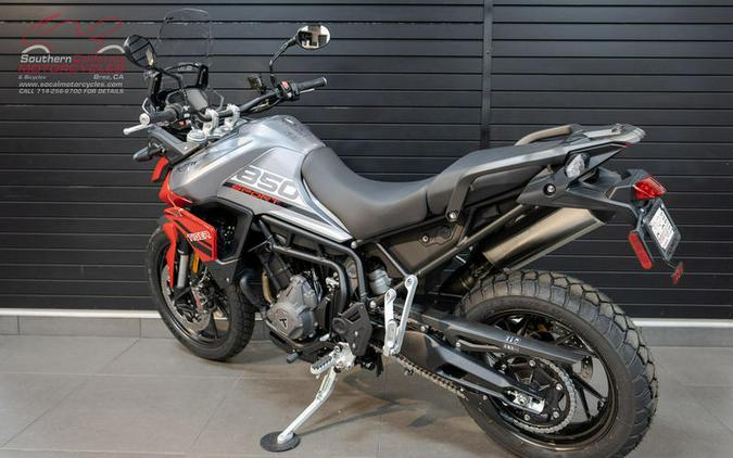 2023 Triumph Tiger 850 Sport Graphite Diablo Red