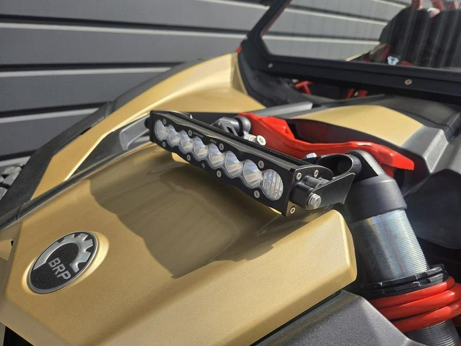 2017 Can-Am® Maverick™ X3 X™ RS Turbo R Gold & Can-Am Red