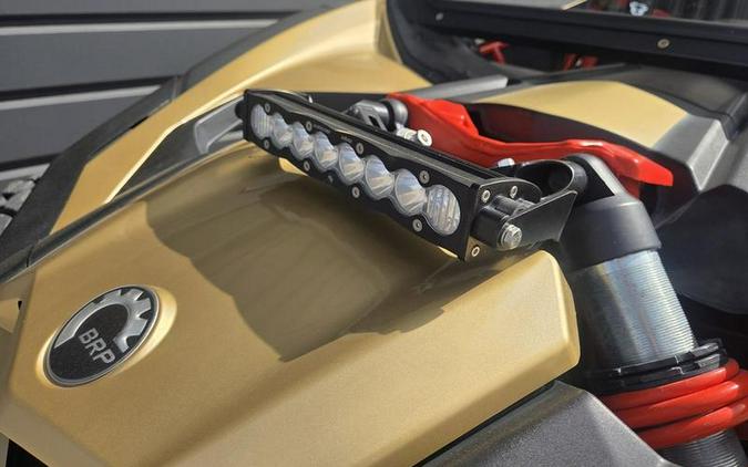 2017 Can-Am® Maverick™ X3 X™ RS Turbo R Gold & Can-Am Red