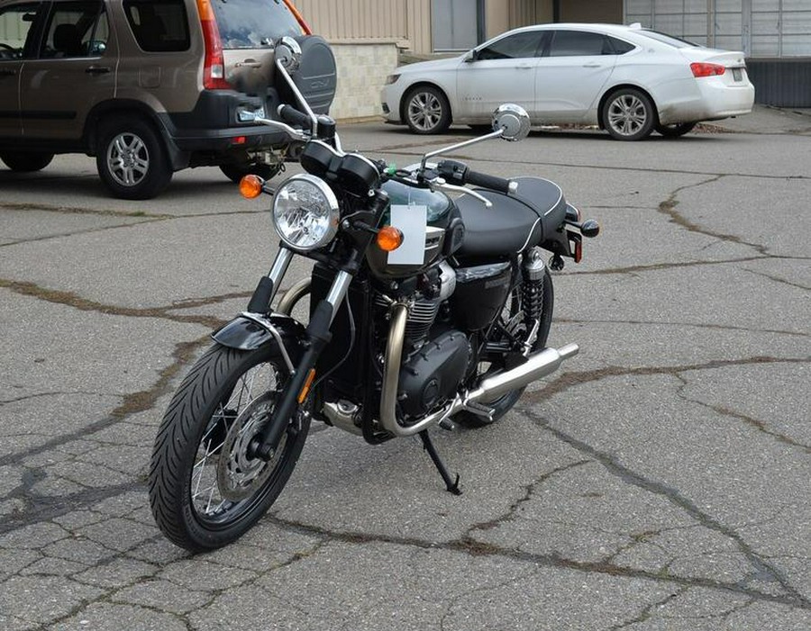 2024 Triumph Bonneville T100 Competition Green/Ironstone