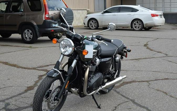 2024 Triumph Bonneville T100 Competition Green/Ironstone