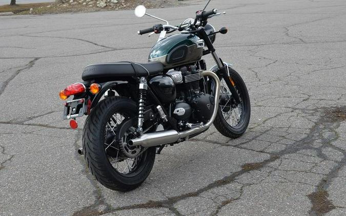 2024 Triumph Bonneville T100 Competition Green/Ironstone