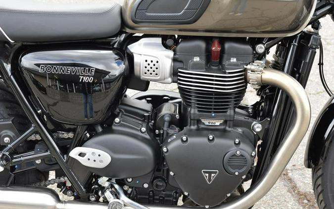 2024 Triumph Bonneville T100 Competition Green/Ironstone