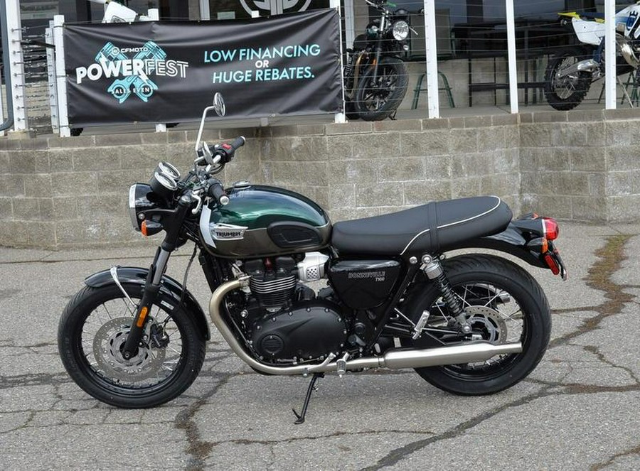 2024 Triumph Bonneville T100 Competition Green/Ironstone