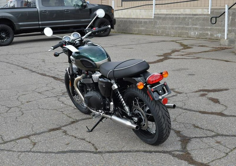 2024 Triumph Bonneville T100 Competition Green/Ironstone