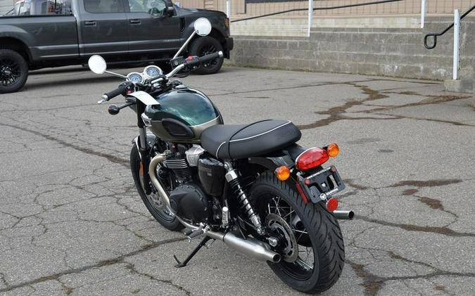 2024 Triumph Bonneville T100 Competition Green/Ironstone