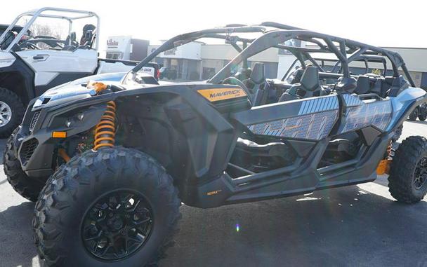 2026 Can-Am® Maverick X3 MAX DS Turbo RR Scandi Blue & Orange Crush