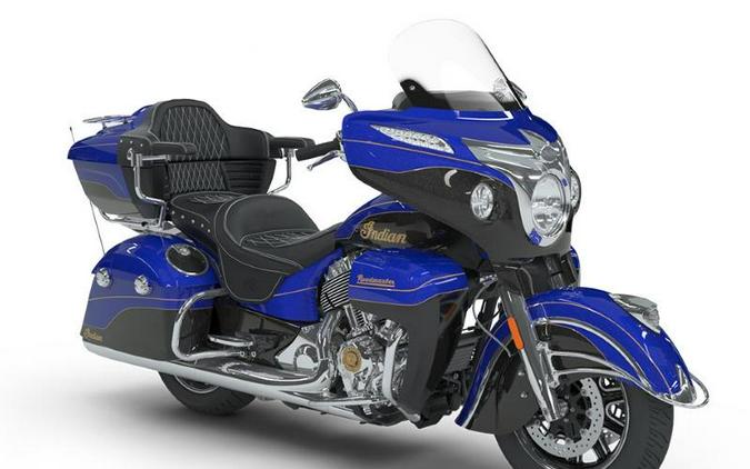 2018 Indian Motorcycle® Roadmaster® Elite ABS Cobalt Candy / Black Crystal w/ 23K Gold Trim