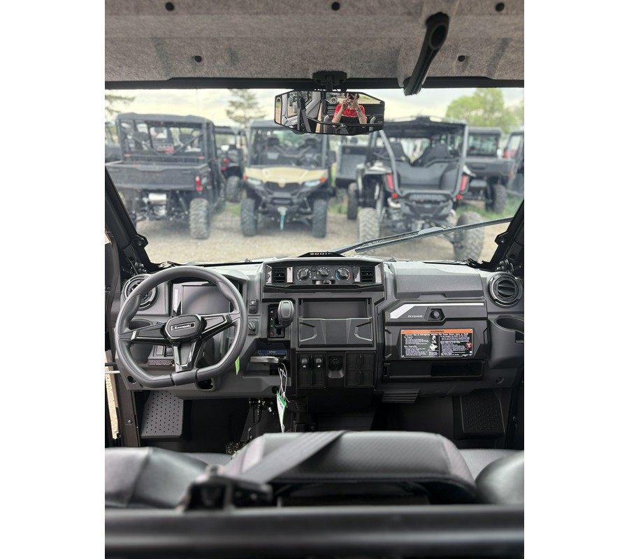 2026 Kawasaki Ridge Crew Metallic Carbon Gray/Super Black - K6157